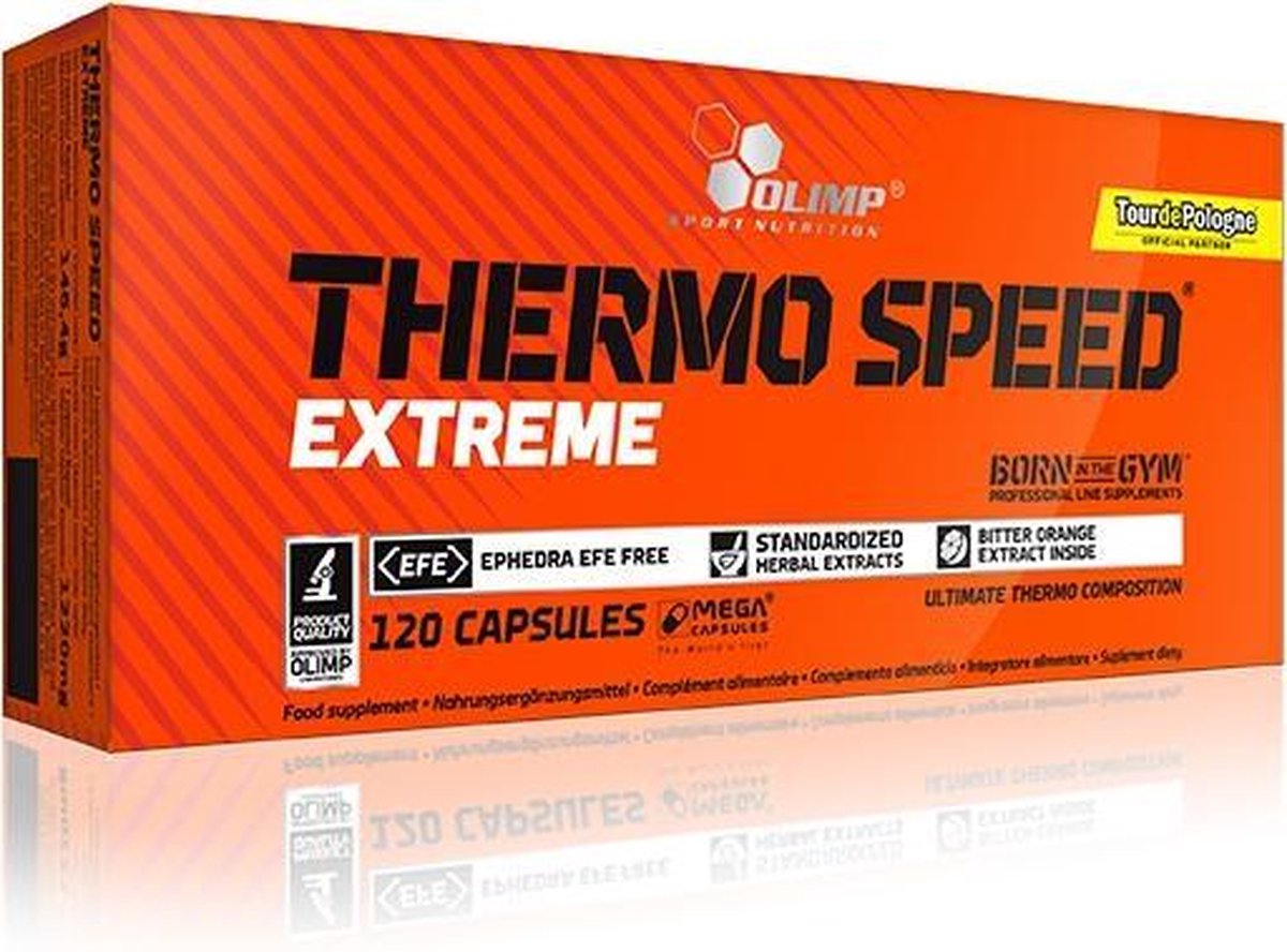 Goedkoopste Olimp Supplements Thermo Speed Extreme (Mega Capsules) - 120 capsules