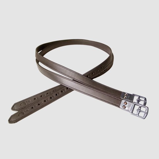 Dy'on Premium Zachte Lederen Stijgbeugelriem 135cm Bruin Dy'on Premium Zachte Lederen Stijgbeugelriem 135cm Bruin