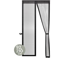 O'DADDY® Deurgordijn Deluxe FIBER - Magnetisch Vliegengordijn - Voor Nieuwbouw en Standaard Deuren - Eenvoudige Installatie - Deurhor Zwart - 92x210 cm O'DADDY® Deurgordijn Deluxe FIBER - Magnetisch Vliegengordijn - Voor Nieuwbouw en Standaard Deuren - Eenvoudige Installatie - Deurhor Zwart - 92x210 cm