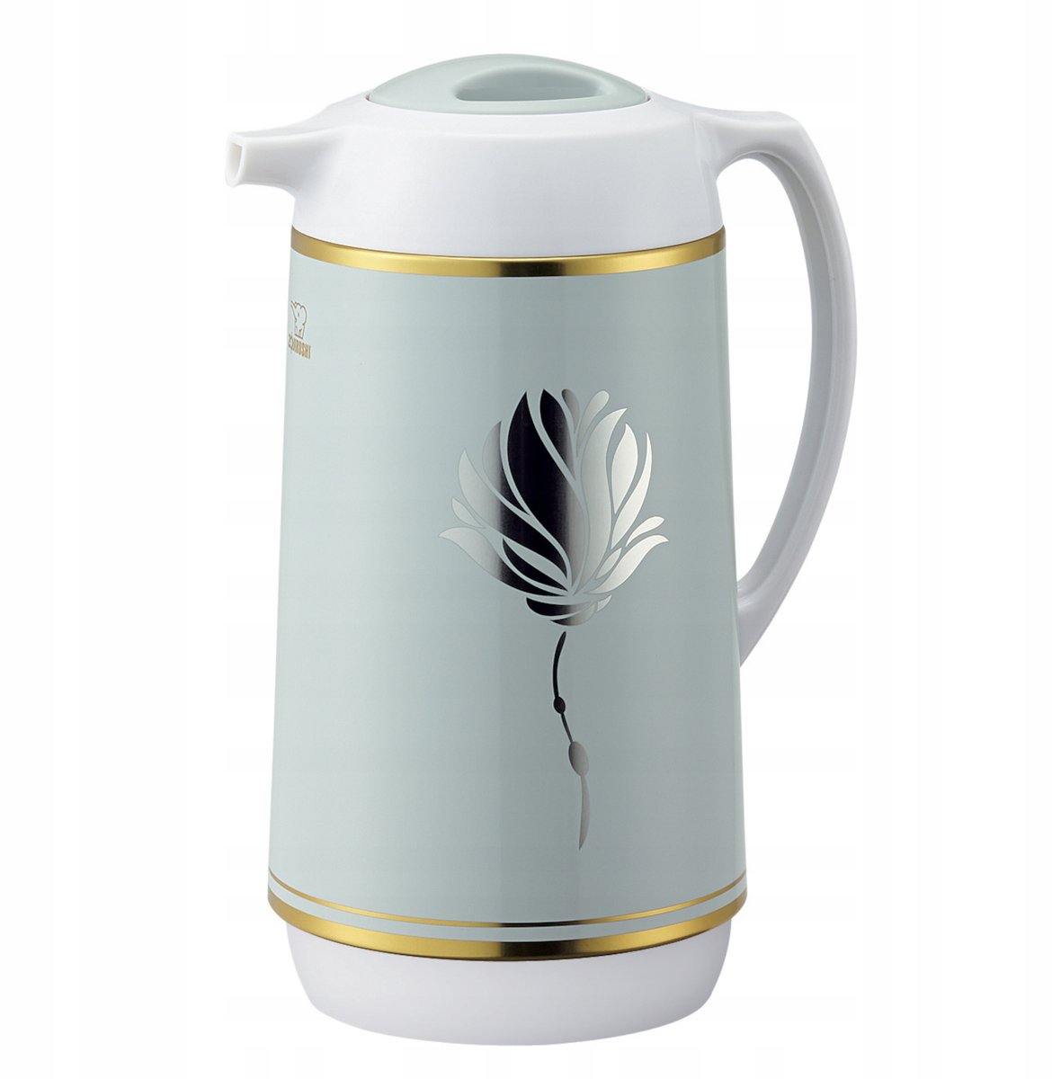 Zojirushi AHGB-10D-SF Serie - Glazen Thermoskan - 1L - Lotus Zilver - Japanse Kwaliteit
