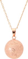 La Rosa Princesa Bola Zwangerschapsketting Brosse Rosé Gold Plated - verguld