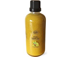 Good Nature Vibe Neem olie 100ML - Puur & Koudgeperste Neem oil - Pure Neem olie voor Mens / dier en plant - Natuurlijke tegen Ongedierte en Huidproblemen - Ondersteunt Gezonde Huid, Haar en Tuin