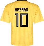 Belgie Voetbalshirt Hazard Uit - 2018-2020 Voetbalshirts - 152