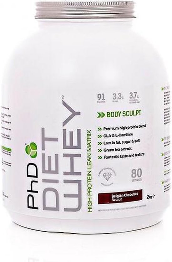 Phd nutrition Diet Whey 1000 gram banana Bestel nu!