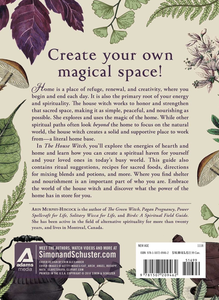 House Witchcraft, Magic, & Spells Series - The House Witch - back cover