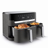 Bol.com Tefal Easy Fry Dual XXL & Grill EY905B - Dubbele Airfryer - Twee Kookvakken – 8.3 Liter aanbieding