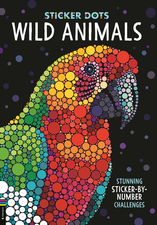 Sticker Dots- Sticker Dots: Wild Animals - cover