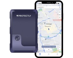 Protectly® GPS Tracker Extreme – GPS Tracker Met SIM – Magneet GPS Tracker Auto – Batterij 2140 Uur – Volgsysteem - 150 landen + Europa dekking - Slimme Sensoren - IP67 Waterdicht - 10 Jaar Full Service SIM - Incl. Lifetime tracking!