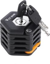 RAMBUX® - Vouwslot - Fietsslot - Kettingslot - Zwaar Slot - Opvouwbaar - Compact - Anti-Diefstal - 3 Sleutels