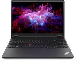 "Lenovo ThinkPad P16v Gen 2 (Intel) Intel Core Ultra 7 165H Mobiel werkstation 40,6 cm (16"") WUXGA 16 GB DDR5-SDRAM 512 GB SSD NVIDIA RTX 1000 Ada Wi-Fi 6E (802.11ax) Windows 11 Pro Engels Zwart"