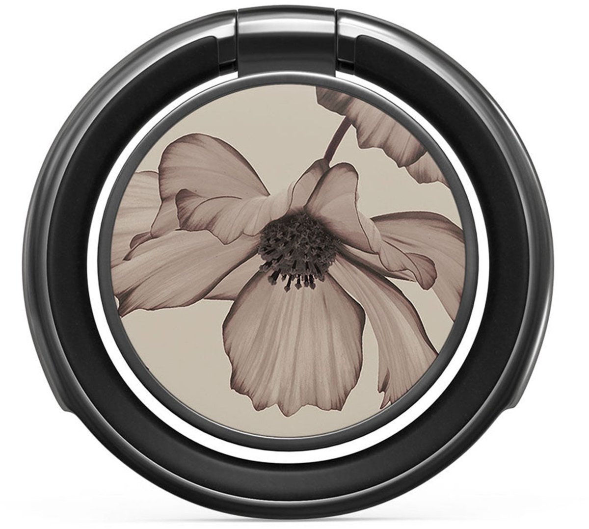 Burga Ringholder Gunmetal - Telefoonring - Barely Yours