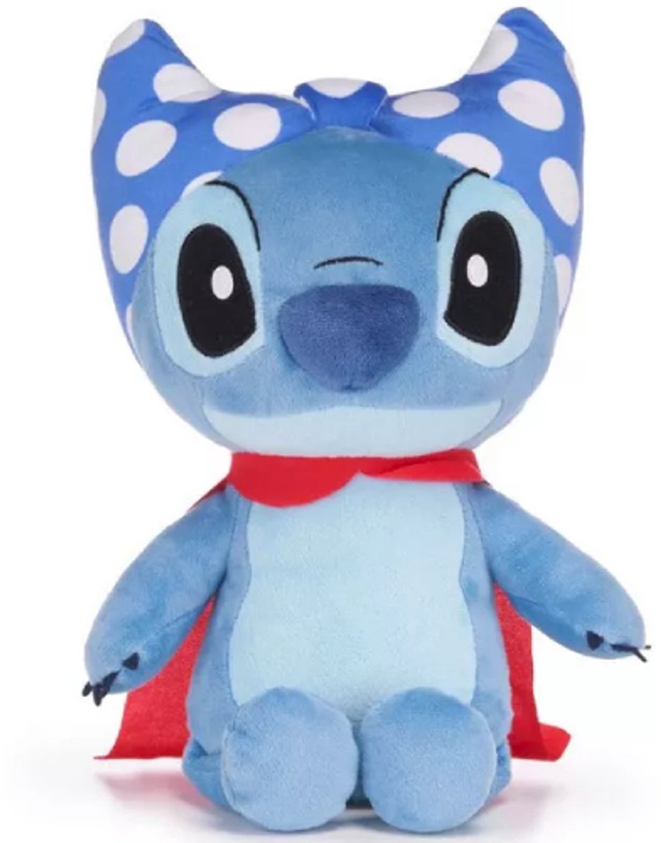 Lilo en Stitch met Cape - Disney Plush Toy - Zacht knuffeldier voor kinderen