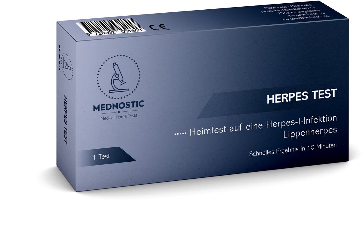 Goedkoopste SOA, Herpes I Thuis Test, Test Op Koortslip Virus