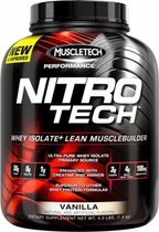 Muscletech Nitro Tech Performance - Eiwitpoeder / Eiwitshake - 1800 gram - Vanille
