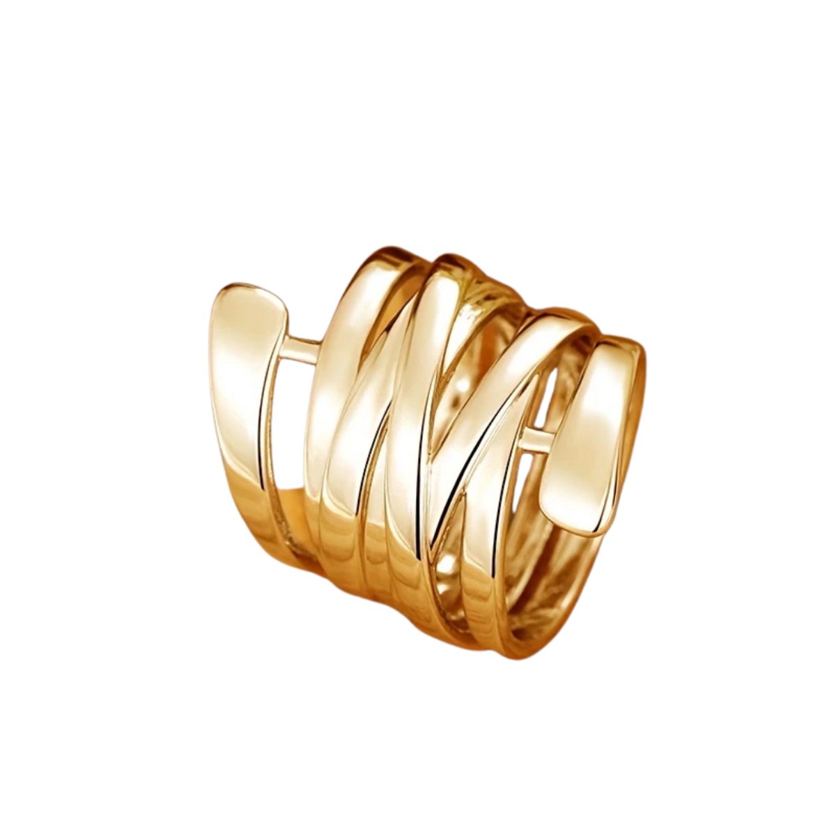 Nivard Ring - Ringen - Dames - Goud Kleurig - 51.9mm