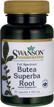 Swanson Health Full Spectrum Butea Superbra 400 MG - Vitamines en Mineralen / Botanicals - 60 Capsules - 1 Potje