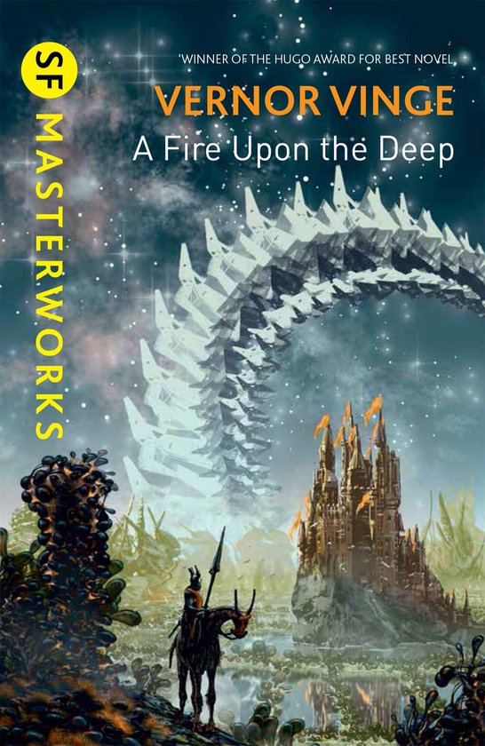 S.F. MASTERWORKS 166 - A Fire Upon the Deep - cover