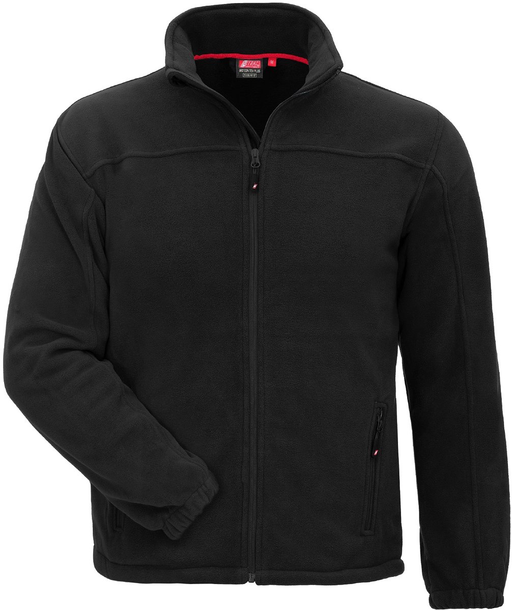 Nitras 7040 Fleecejack zwart maat L - Fleecevest- vest - jas