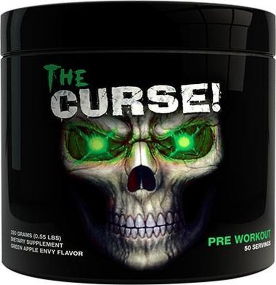 Cobra Labs The Curse Pre Workout 250 Gram 50 Doseringen Green Apple Bol Com