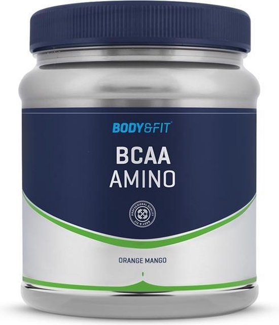 Body & Fit BCAA Amino - Aminozuren - 330 gram (22 servings) - Sinaasappel/Mango