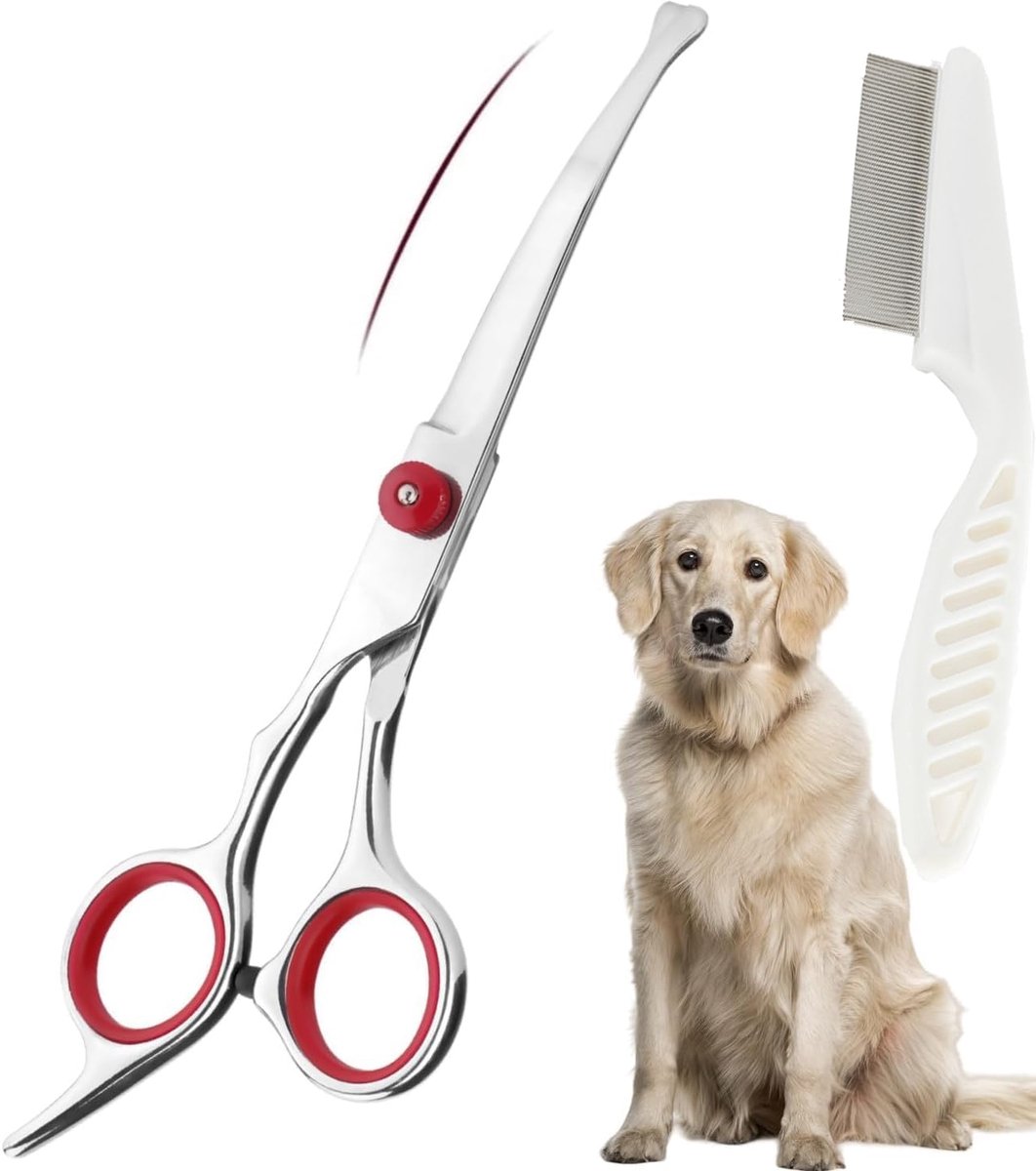 Ibenzoa® Professionele Honden- en Kattenkammen Set met Geavanceerde Technologie en Veiligheidsfuncties