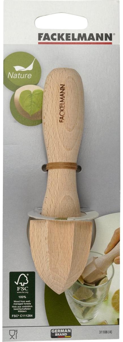 Pilon citruspers 15 cm Fackelmann Boissellerie van Fackelmann — afbeelding 3