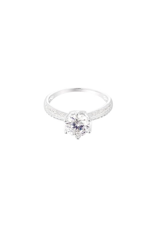 Bague en Argent avec pierre - 18