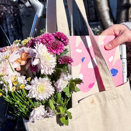 MOYU - Carnet Flamingo Désert - Carnet Effaçable A5 Premium