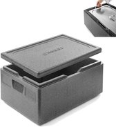 Bol.com HENDI Thermobox Profi Line – GN 1/1 – 40L – Hoge isolatiewaarde – Verzonken handgrepen – 600x400x285 mm aanbieding