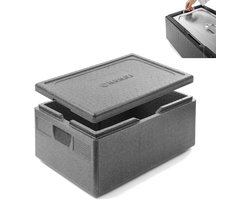 HENDI Thermobox Profi Line – GN 1/1 – 40L – Hoge isolatiewaarde – Verzonken handgrepen – 600x400x285 mm