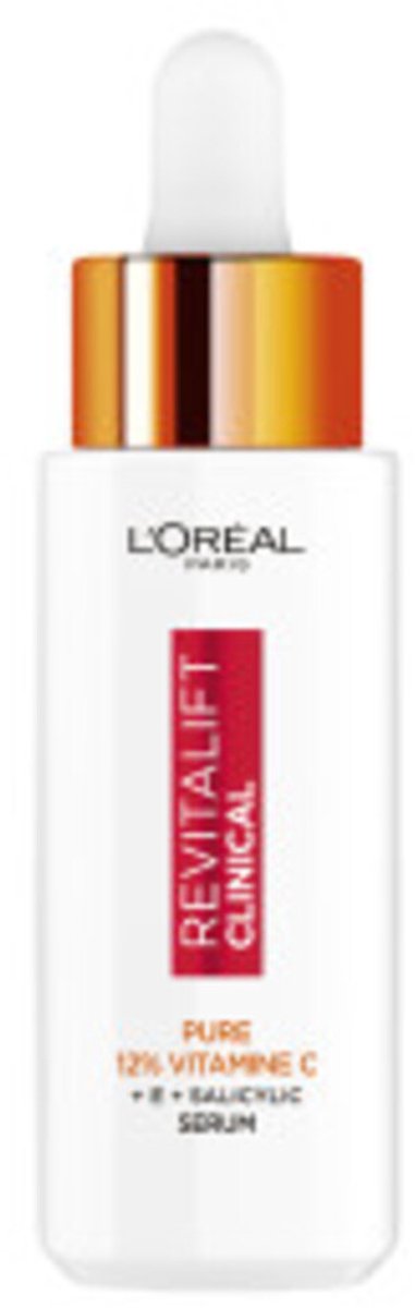 L'Oréal - Revitalift Clinical Pure Vitamine C 12% Serum - 6 x 30 ml - Voordeelverpakking