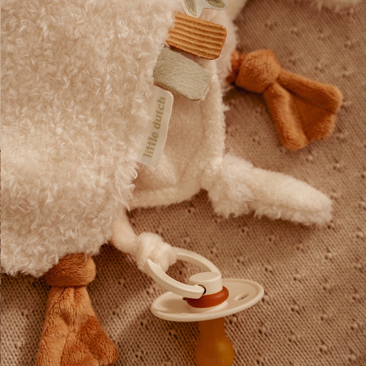 Little Dutch Newborn Naturals Knuffeldoekje Little Goose — afbeelding 3