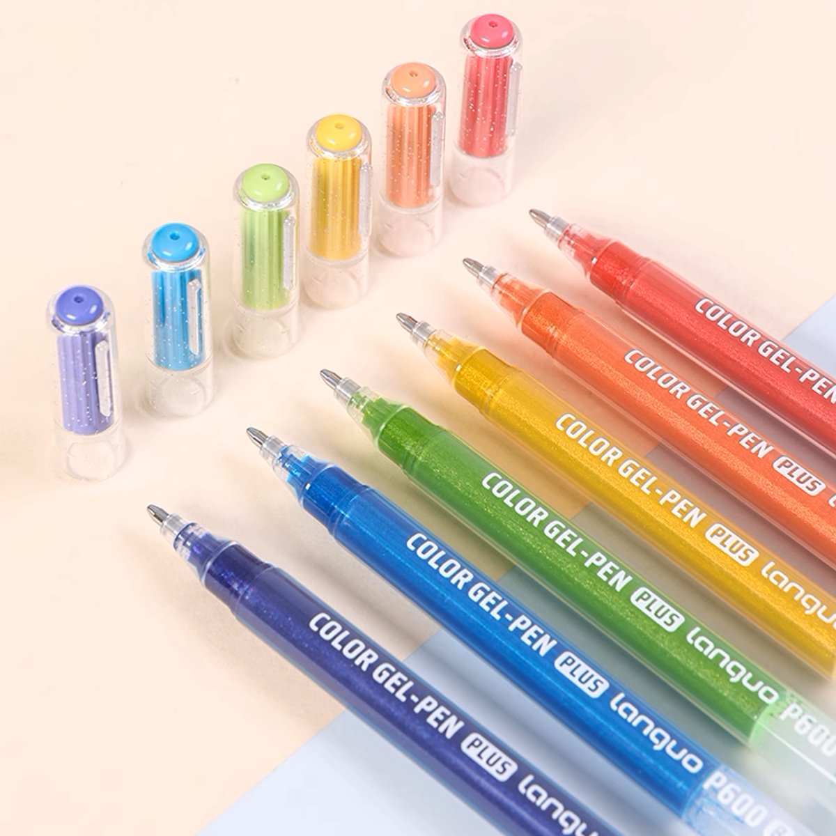 Gelpennen voor volwassenen - gekleurde pennen, gelpen tekenen
