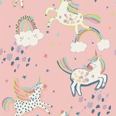 Next vliesbehang Party Unicorn 10mx52cm