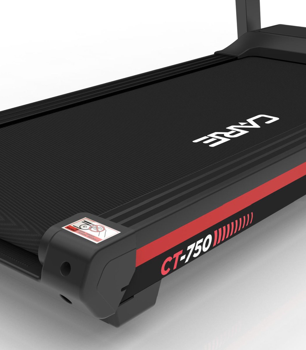 CARE CT-750 - Connected en opvouwbare loopband - Maximale snelheid 20 km/u - 50 programma’s - Gemotoriseerde helling tot max. 10% - Intensief thuisgebruik thumbnail 6