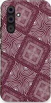 Casetastic Hoesje Geschikt voor Samsung A54 (5G) - Stijlvolle Beschermende Duo-layer Case - Fijnwerk