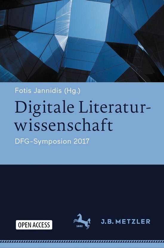 Germanistische Symposien- Digitale Literaturwissenschaft - cover