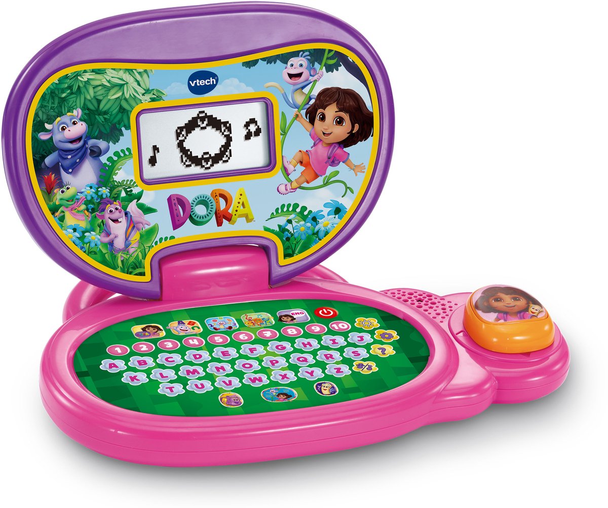 Dora - Avonturenlaptop van VTech in Meerkleurig – productfoto