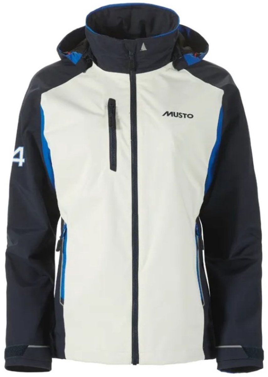 Blauwe dames regenjas Sardinia 2.0 van Musto