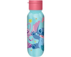 Disney Stitch Kunststof bottle 500ml - Drinkfles - Schoolbeker - Waterfles