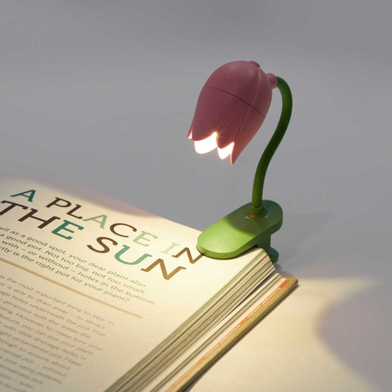 Balvi Leeslamp Tulp Roze van Merkloos — afbeelding 2