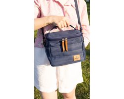Geïsoleerde Koeltas| Lunchtas| Thermotas| 7 Liter| Picknicktas| Isolatie| Blauw