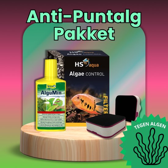Anti Puntalg Pakket – Complete Oplossing tegen Groene Puntalgen in het Aquarium