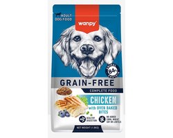 Wanpy - Hondenvoer - Droogvoer - Kip - Gezonde spijsvertering - 1.5 kg - Graanvrij