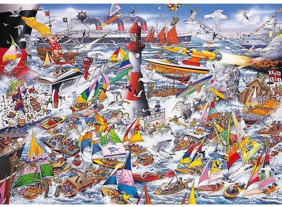 I Love Boats Puzzel (1000 stukjes)