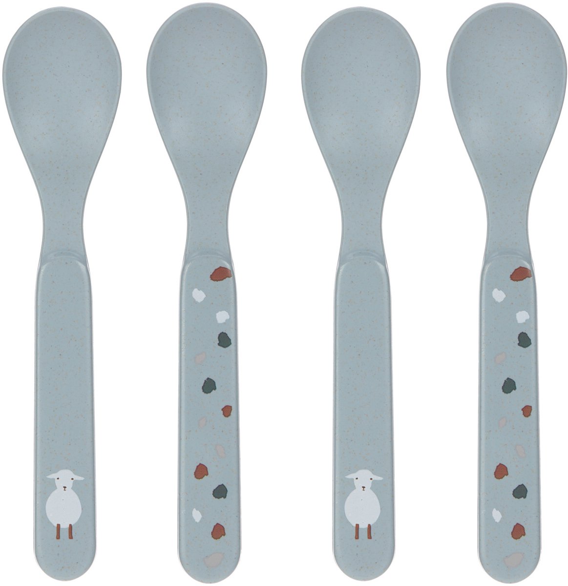 Lässig Tiny Farmer Sheep / Goose Lepel Set Blue