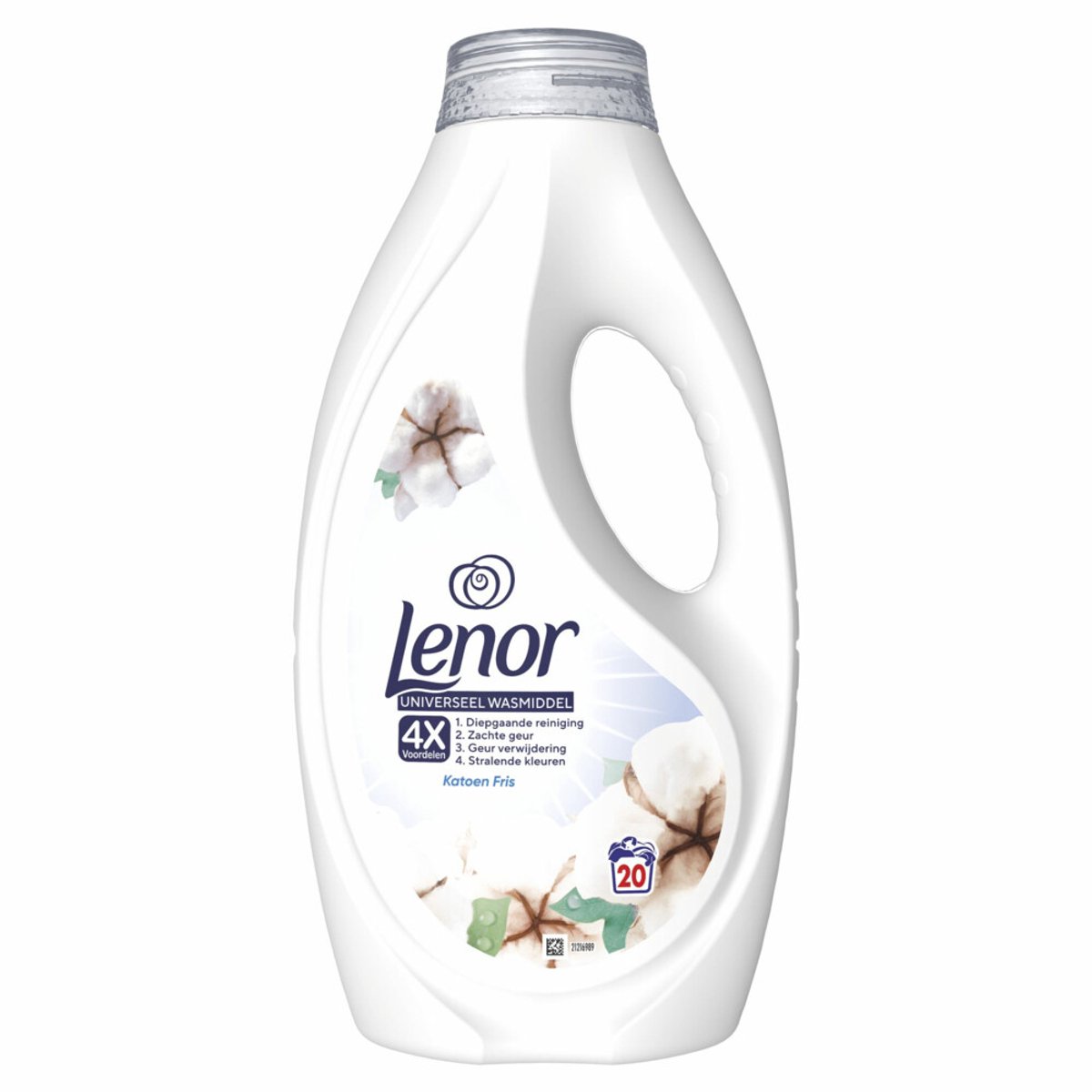 Goedkoopste Lenor Vloeibaar Wasmiddel Katoen Fris 20 Wasbeurten 900 ml