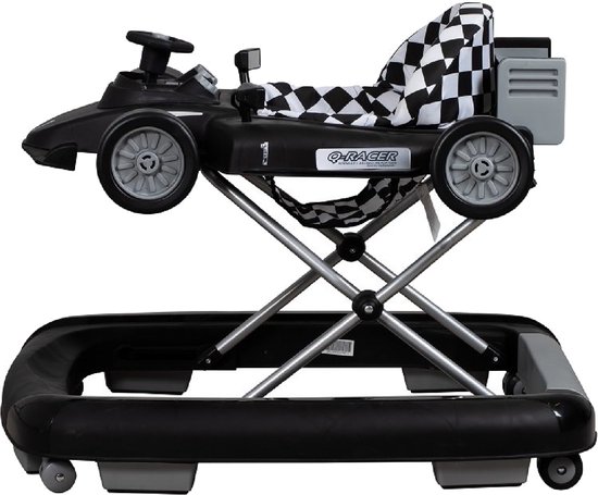 Qute Q-Racer Loopstoel Zwart