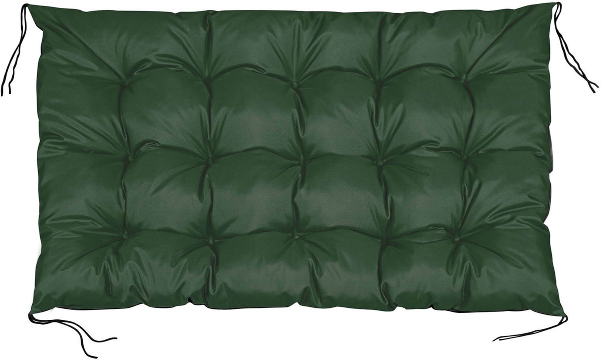 Tuinkussen 120x80 cm voor palletbank waterdicht groen