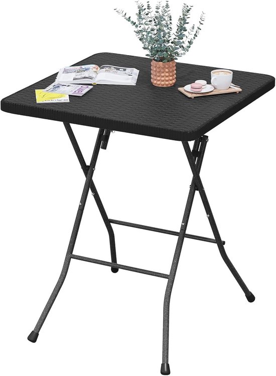 Teak klaptafel 70x70 cm Buitengewoon Boet